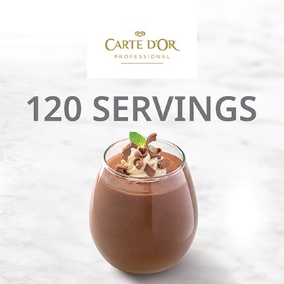 CARTE d'OR Chocolate Instant Dessert - 3 Kg - Carte D’Or Instant Desserts are profitable, great tasting and quick to make.